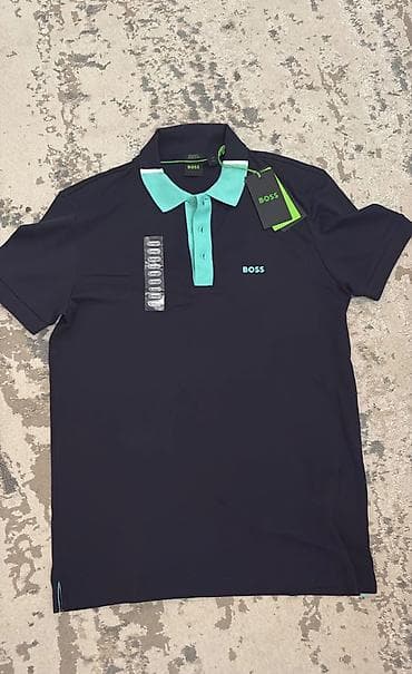 polo assn: Polo köynək, Hugo Boss, S, rəng - Göy — 5