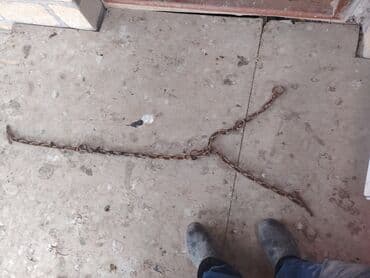 Lak-boya məhsulları: Məhsul: metal zəncir komplekti Təsvir:qalın mental dana üçündür — 1