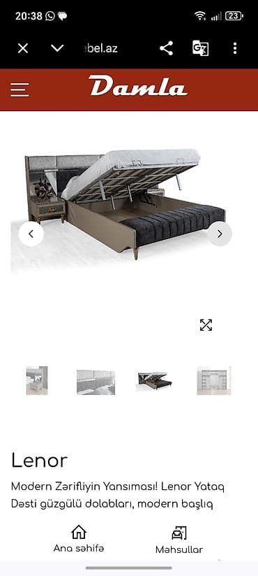 İkinəfərlik çarpayı, Dolab — 4