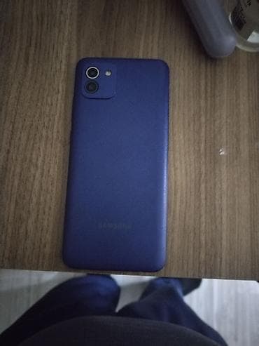 xiaomi mia3 ekran: Samsung Galaxy A03s, rəng - Mavi, Qırıq — 4