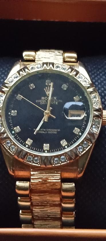 rolex saat satilir: Qol saatı, Rolex, rəng - Qızılı — 2