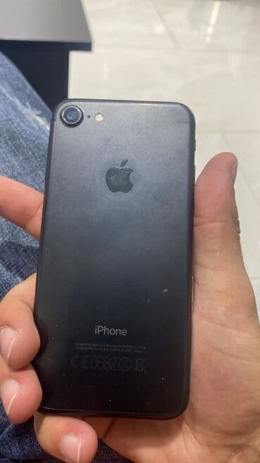 iphone 7 ikinci el: IPhone 7, 32 GB, Qara, Barmaq izi — 1