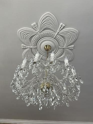 sam: Çılçıraq, 10 və daha çox lampa, Xrustal — 2