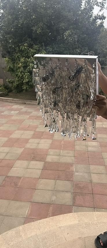 işıq lampaları: Çılçıraq, 6 lampa, Metal — 5