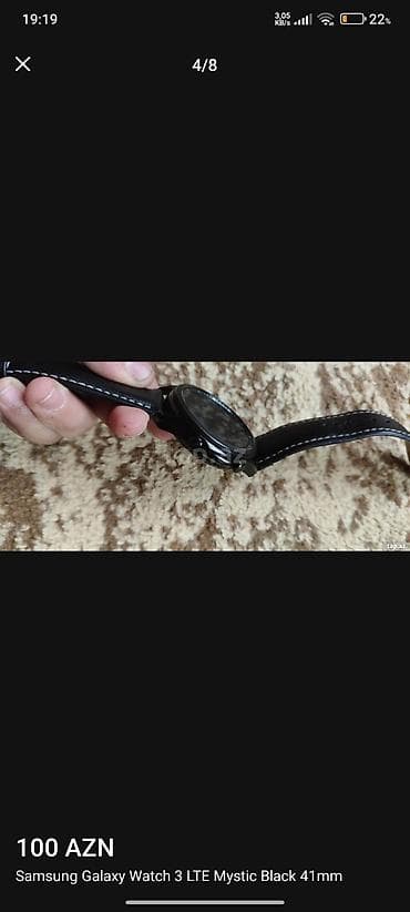 sud ceken aparat: İşlənmiş, Smart saat, Samsung, Suya davamlı, rəng - Qara — 3