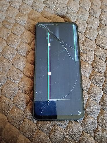 samsung tab: Samsung Galaxy A05s, 128 GB, rəng - Qara, Qırıq — 1
