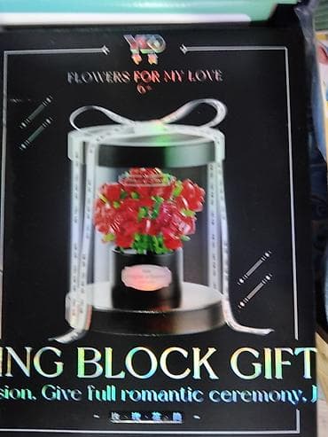 dovşan oyuncaq: “Flowers For My Love” mikrokonstruksiya çiçək seti - Tema: Chapter of — 5
