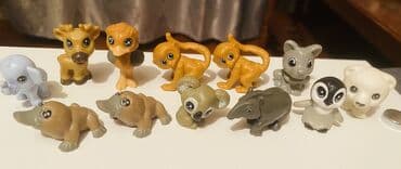 BARTER MUMKUNDUR Uşaq oyuncaqları – mini heyvan fiqurları dəsti -