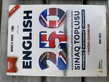 kitab alan: Məhsul:Nərgiz nəcəf “English 250 – Sınaq Toplusu” (2-ci nəşr) — 1