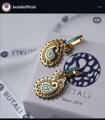 золотые комплекты с бриллиантами в баку: Original sırgalar, buta İşlənilməyib Yaxşi vəziyyətdədir, qutusu ilə — 2