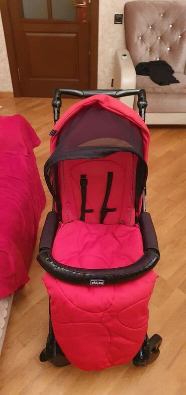 uşaqlar üçün yun qış ayaqqabıları: İki tutacaqlı araba, Chicco — 5