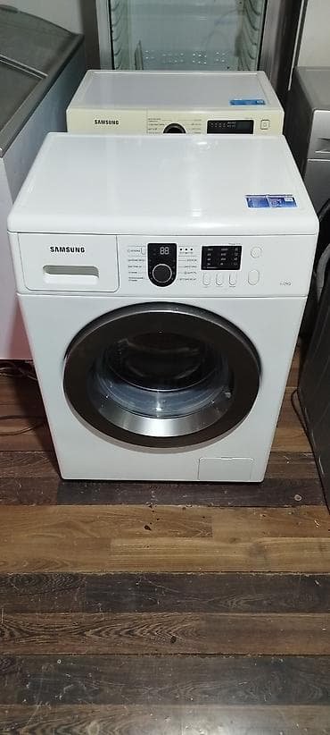 Стиральная машина Samsung, 6 кг, Б/у, Автомат, Есть сушка — 2