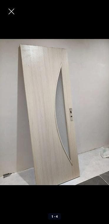 Ağ ağac fakturalı otaq qapısı - Material: MDF/laminat üzlü, ağ palıd