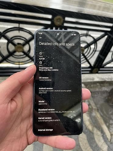 telfon qablari: Redmi Note 11, 128 GB, rəng - Mavi — 7