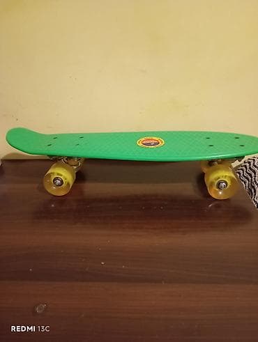 gitara barter: Işıqlı Penny Board (Skeytbord) – Çox az işlənib! Şəhər gəzintiləri və — 1