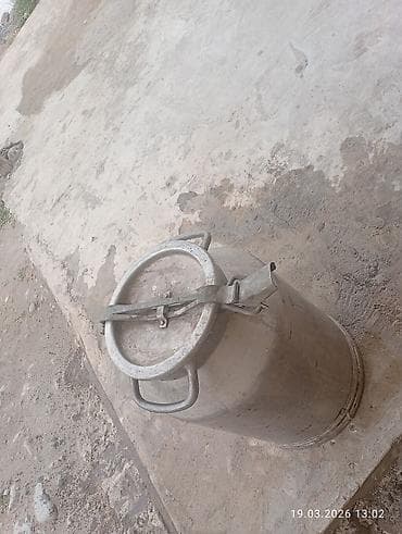 Şitillər: Alüminium süd bidonu - Material: qalın divarlı alüminium 40 litr — 2