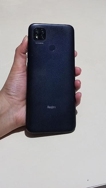 Redmi 9C, 64 GB, rəng - Qara, Barmaq izi