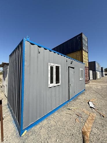 Аренда оборудования: Konteyner ev/ofis – polad karkaslı, tam hazır daxili təchizatlı. - — 1