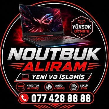 ƏN YÜKSƏK QİYMƏTLƏ NOUTBUKLARIN ALIŞI TEKLİF EDİN YENİ VƏ İŞLƏMİŞ lalafo.az -da ƏN YÜKSƏK QİYMƏTLƏ NOUTBUKLARIN ALIŞI TEKLİF EDİN YENİ VƏ İŞLƏMİŞ
