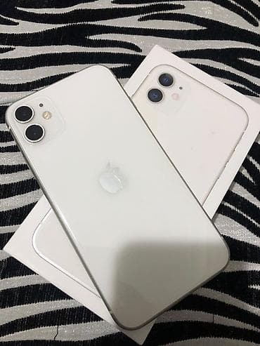 apple m1: IPhone 11, 64 GB, Ağ, Qırıq — 4