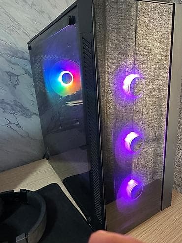 RGB işıqlanmalı oyun/ofis stolüstü kompüter sistemi Texniki at lalafo.az RGB işıqlanmalı oyun/ofis stolüstü kompüter sistemi Texniki