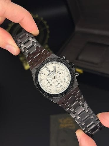 saatlar qol: Yeni, Qol saatı, Audermars Piguet, rəng - Qara — 4