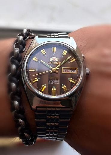 sensor saatlar: Orient “Crystal” 3 Ulduz avtomatik qol saatı - Brend/model: Orient — 7