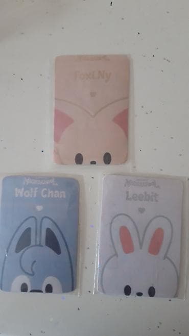 ford fox: Straykids photocards - Üz tərəfində idol selfiləri olan 3 ədəd — 2