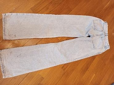 boyfrend şalvar: Cinslər, Bershka, rəng - Mavi — 2