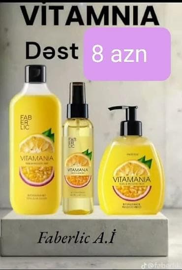 Kosmetik dəst, Faberlic, 3 məhsul