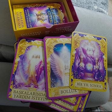 “Mələklərin Cavabı” orakul kartları dəsti - Dil: Türk dilində mətnli