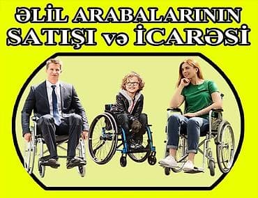 Əlil arabalarının satışı və icarəsi - Mexaniki əlil arabaları –