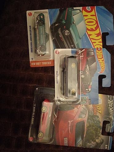 model maşınlar: Hot Wheels miqyaslı model maşınlar kolleksiyası barter olar hər hansı — 1