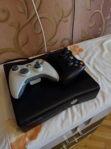 online komputer isi: Xbox 360 slim 250GB Proşifka Aurora 21 oyun var, isteseniz başğa — 1