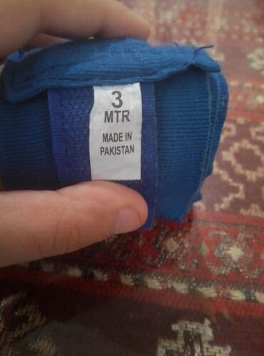 Məhsul: Boks/ MMA əl sarğıları (Adidas loqolu) - Rəng: mavi - Uzunluq