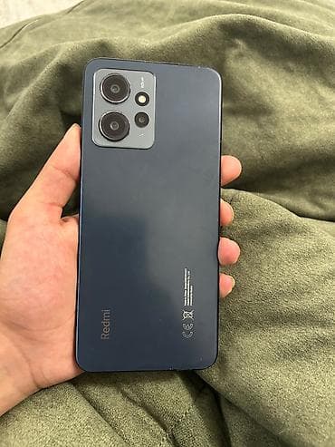 Redmi Note 12, 128 GB, rəng - Qara, Sensor, İki sim kartlı