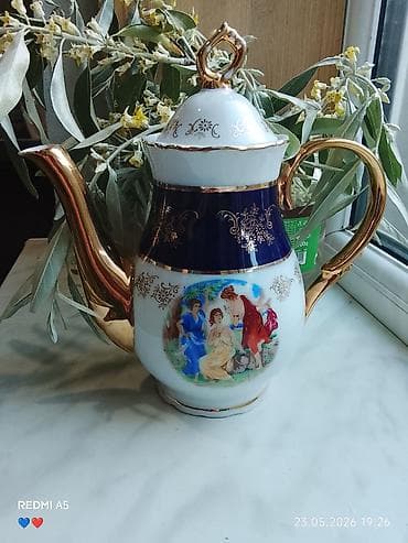 beqoniya bitkisi: Çaydan, Farfor, 1 l — 1
