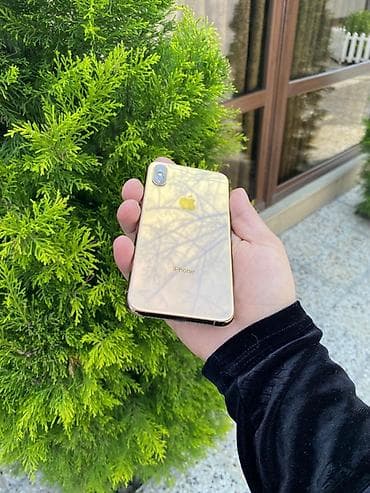 ucuz telefonlar ayfon: IPhone Xs, 64 GB, Qızılı, Barmaq izi, Face ID — 1