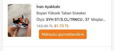 nike cortez qadın krossovkaları: Ölçü: 37, İşlənmiş — 1