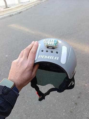 satılan zil 130: PEMILA şəhər tipli dəbilqə - Qapalı tip yarımvizorlu dizayn: tam enli — 2