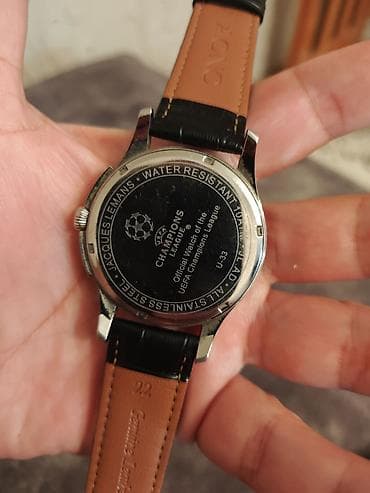 ucuzluq saat instagram: Rəsmi çempionlar liqasının sponsoru olan Jacques lemans saatı — 5
