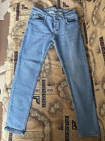 Yarım klassik Şalvar, M, rəng - Mavi — 1