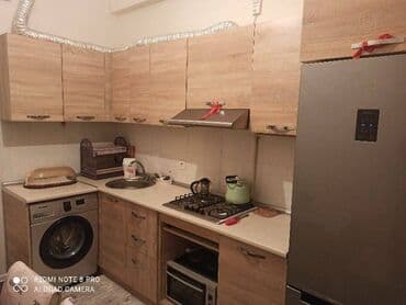 yasamalda satilan bina evleri: 3 otaqlı, Yeni tikili, m. İnşaatçılar, 55 kv. m — 8