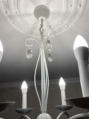 Çılçıraq, 6 lampa, Metal — 4