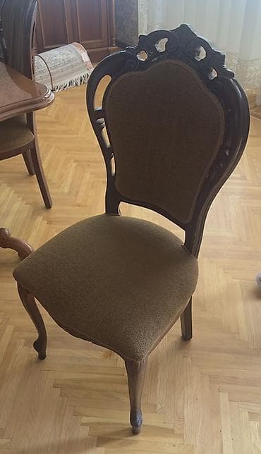 tabletka stul: Qonaq otağı üçün, İşlənmiş, Qatlanmayan, Stul — 2