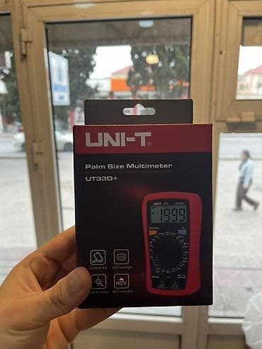Multimetr, Uni-T, Yeni, Rəqəmsal, Zəmanətsiz — 1