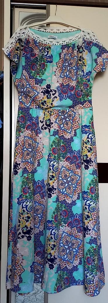 Повседневное платье, Миди, 2XL — 1