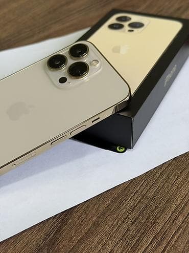 i̇phone telefonlar: IPhone 13 Pro, 256 GB, Qızılı, Face ID — 5