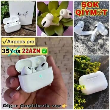 airdots pro baku: Yeni Simsiz (Bluetooth) Qulaqcıqlar, Apple — 2