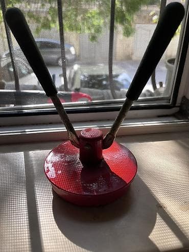 drel nabor dəsti: İki tutacaqlı şüşə/qab qaldırıcı vantuz - Material: qalın rezin — 1